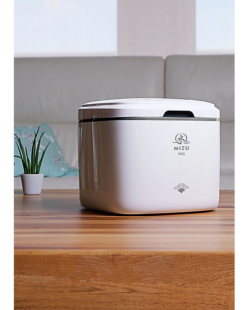 Mizu Baby Sterilizzatore UV con Lampada Led Airi - 4 in 1 - Capacità 8 litri - per Biberon e Accessori Accessori Biberon
