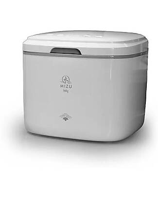 Mizu Baby Sterilizzatore UV con Lampada Led Airi - 4 in 1 - Capacità 8 litri - per Biberon e Accessori Accessori Biberon