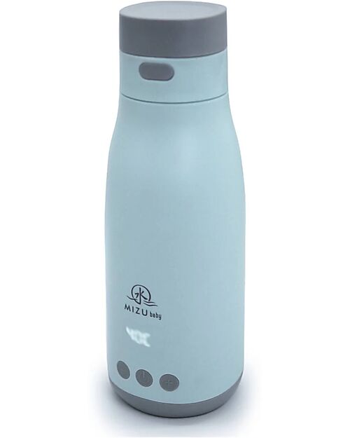 Mizu Baby Thermos Doppia Alimentazione Yume Evolution - Azzurro- Il Primo Scaldabiberon Portatile Ideale per Latte Liquido e Artificiale Contenitori Termici