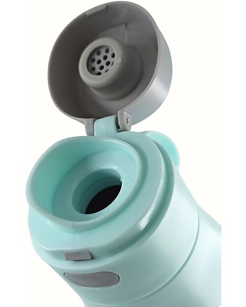 Mizu Baby Thermos Doppia Alimentazione Yume Evolution - Azzurro- Il Primo Scaldabiberon Portatile Ideale per Latte Liquido e Artificiale Contenitori Termici