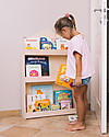 Moblì Libreria Montessoriana Dotty in Legno - Casetta - 60x13x95 cm Librerie Montessoriane