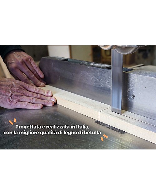 Moblì Torre Montessoriana ùlly Natural con Pedana Removibile - Legno di betulla senza vernici o solventi Torri Montessoriane_