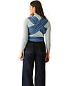 Moby Wrap Fascia Portabebè Classic in Puro Cotone - Facilissima da indossare! - Oceano Fasce Portabebé