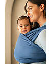 Moby Wrap Fascia Portabebè Classic in Puro Cotone - Facilissima da indossare! - Oceano Fasce Portabebé