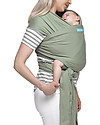 Moby Wrap Fascia Portabebè Classic in Puro Cotone - Facilissima da indossare! - Pera Fasce Portabebé