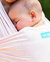 Moby Wrap Fascia Portabebè Classic in Puro Cotone - Facilissima da indossare! - Rosa Quarzo Fasce Portabebé