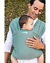 Moby Wrap Fascia Portabebè Elements - Morbida come una piuma e facilissima da indossare -Verde Acqua Fasce Portabebé