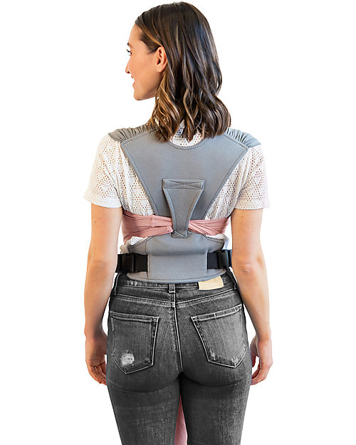 Moby Wrap Fascia Portabebé Easy in puro cotone - Facilissima da indossare - Rosa Fasce Portabebé