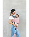 Moby Wrap Fascia Portabebé Easy in puro cotone - Facilissima da indossare - Rosa Fasce Portabebé