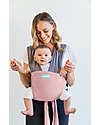 Moby Wrap Fascia Portabebé Easy in puro cotone - Facilissima da indossare - Rosa Fasce Portabebé