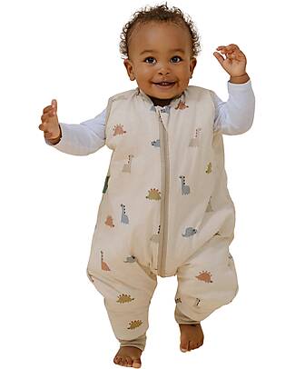 molis&co Sacco Nanna con Gambe - Dinosauri - TOG 2.5 - 2 anni (80-90 cm) Sacchi Nanna