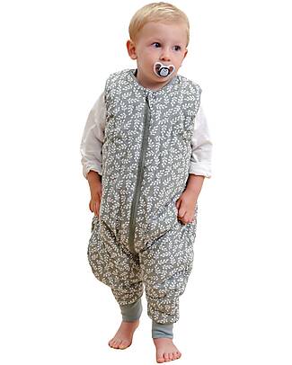 molis&co Sacco Nanna con Gambe - Green Garden - TOG 2.5 - 2 anni (80-90 cm) Sacchi Nanna