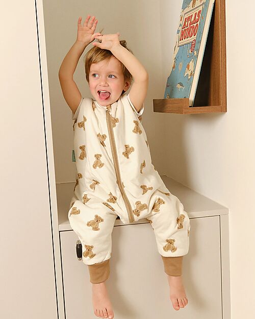 molis&co Sacco Nanna con Piedini - Orsacchiotti - TOG 1 - 1 anno (70-80 cm) Sacchi Nanna