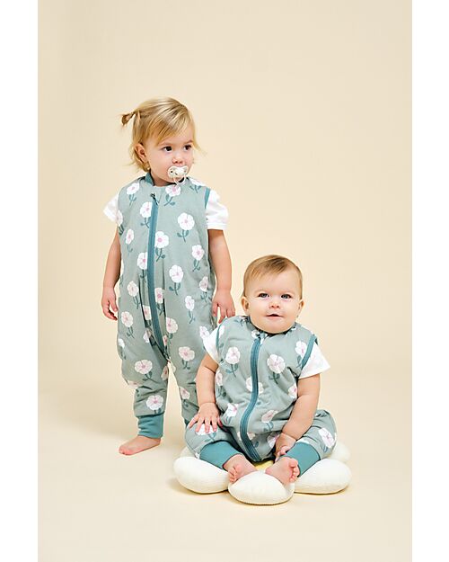 molis&co Sacco Nanna con Piedini - Sakura Garden - TOG 1 - 2 anni (80-90 cm) Sacchi Nanna