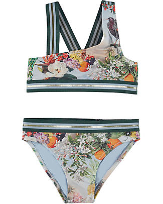 Molo Bikini - Tropical Art - Poliestere Riciclato dalla Plastica! - Certificazione GRS Costumi Due Pezzi