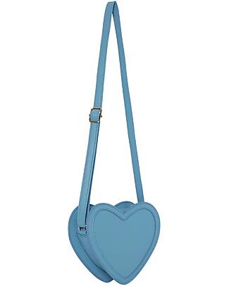Molo Borsetta Cuore Forget Me Not - Celeste Trousse e Pochette