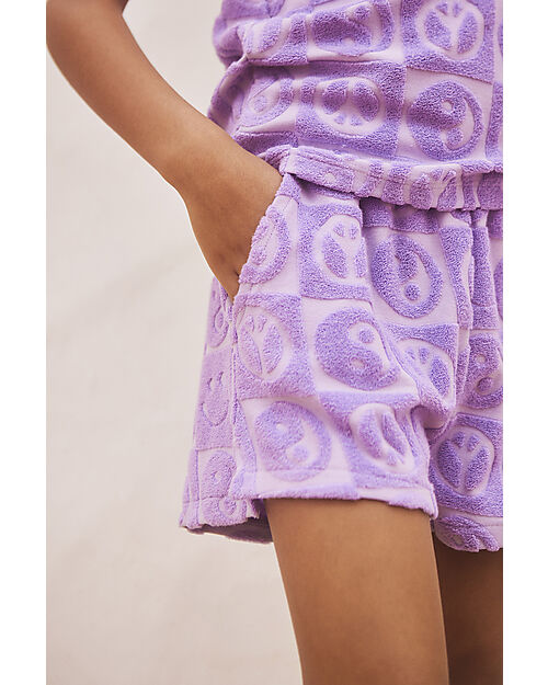 Molo Canotta con Spalline Rizi - Viola - in Cotone Canotte