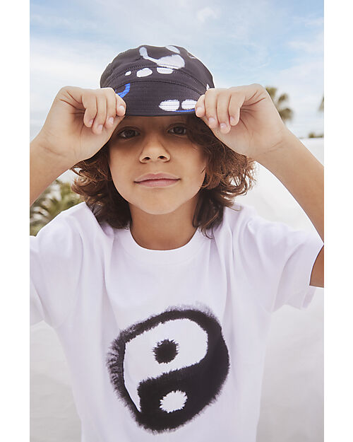 Molo Cappellino Estivo Niks - Blue Signs - Materiale Riciclato Cappelli Estivi