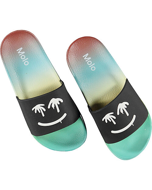 Molo Ciabatte Zhappy - Palm Spray Face Sandali