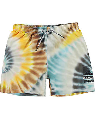 Molo Costume - Tie Dye Spin - 100% Poliestere Riciclato dalla Plastica! Boxer Mare