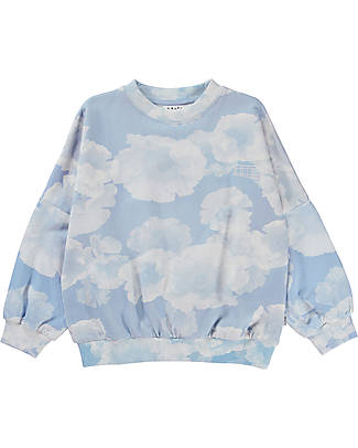 Molo Felpa Maniche Lunghe - Cloudy Poppies - 100% Cotone Bio GOTS Felpe