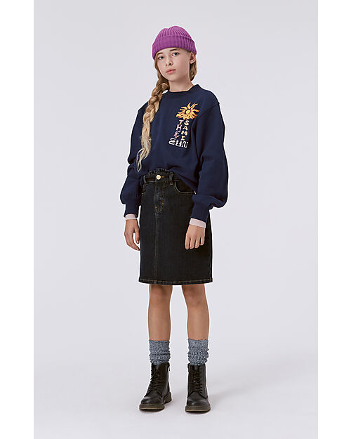 Molo Felpa Marge - Navy Sky - 100% Cotone Bio Felpe