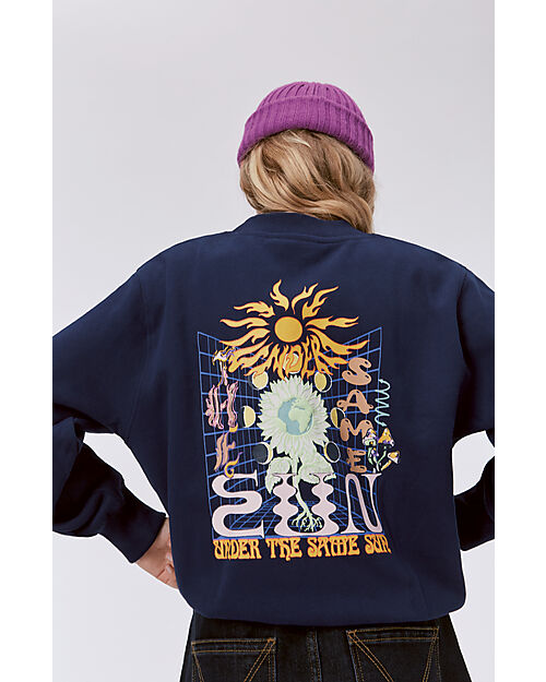 Molo Felpa Marge - Navy Sky - 100% Cotone Bio Felpe