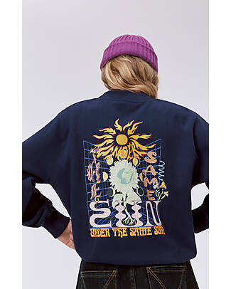 Molo Felpa Marge - Navy Sky - 100% Cotone Bio Felpe