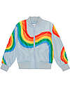 Molo Giacca Bomber Haliva - Diagonal Rainbow - 100% Materiale Riciclato Giacche