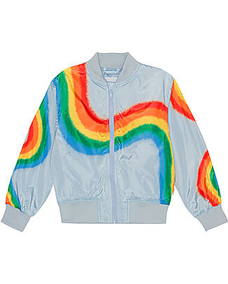 Molo Giacca Bomber Haliva - Diagonal Rainbow - 100% Materiale Riciclato Giacche