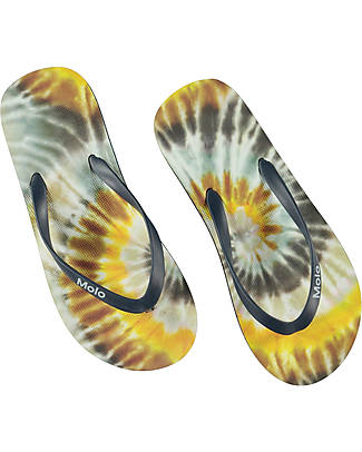 Molo Infradito Flip Flops - Tie Dye Spin - Colora la Tua Estate! Sandali