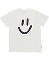 Molo Maglia Maniche Corte - Bianco Smile - 100% Cotone Bio GOTS T-shirt