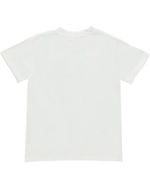 Molo Maglia Maniche Corte - Bianco Smile - 100% Cotone Bio GOTS T-shirt