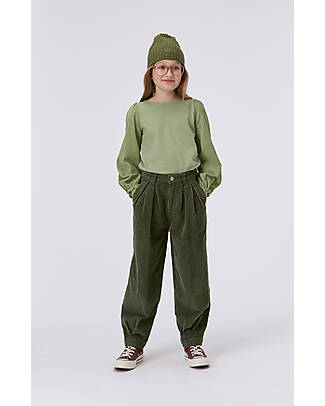 Molo Maglia Maniche Lunghe - Moss - Verde - 100% Cotone Bio GOTS Maglie Manica Lunga