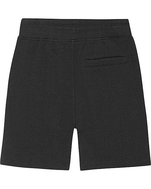 Molo Pantalocini Corti Alw con Smile - Nero - 100% Cotone Bio Pantaloni Corti
