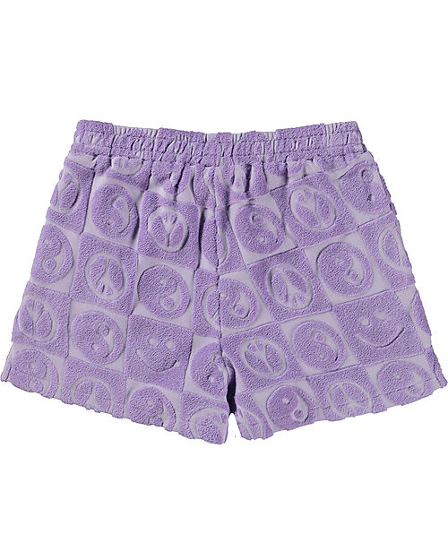 Molo Pantaloncini Corti Angel - Viola - in Cotone Pantaloni Corti