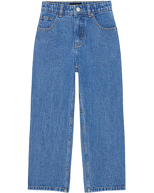 Molo Pantaloni Lunghi Denim Aiden - Stone Denim - 100% Cotone Jeans