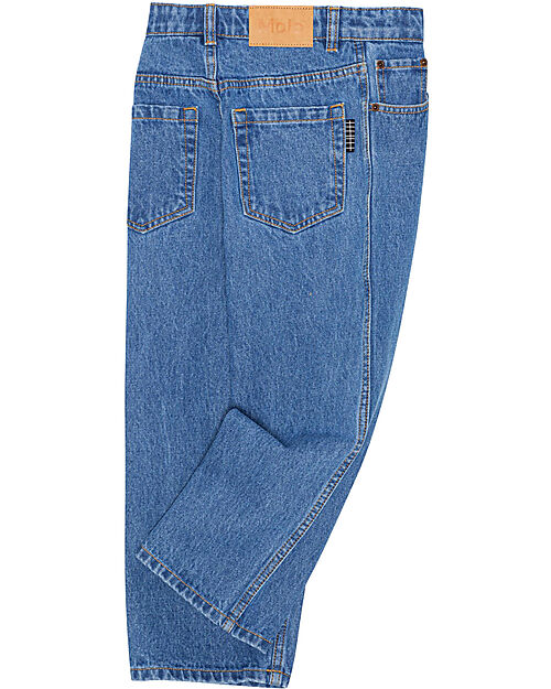 Molo Pantaloni Lunghi Denim Aiden - Stone Denim - 100% Cotone Jeans