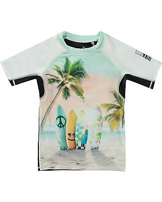 Molo T-Shirt Elasticizzata Mare - Neptune - Sunrise Surfer - UV 50+ T-shirt Anti UV