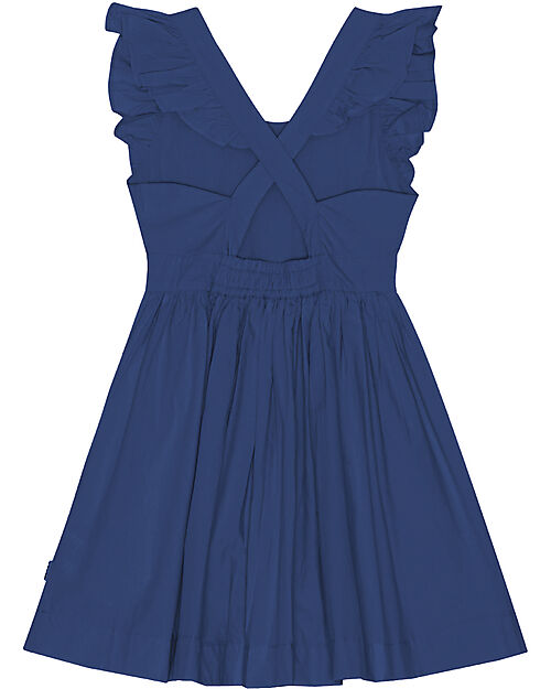 Molo Vestito senza maniche - Candidi - Blu Notte - 100% Cotone Bio GOTS Vestiti_