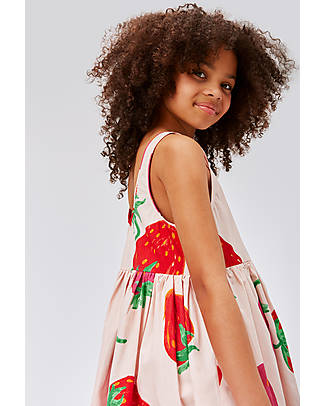Molo Vestito senza Maniche - Strawberries - 100% Cotone Bio GOTS Vestiti_