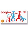 Moluk Oogi Mix Family, 4 pezzi, Rosso/Azzurro - In silicone: sicuro e lavabile! Giochi per Inventare Storie