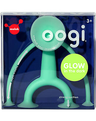Moluk Oogi Mix - Fluorescente - In silicone: sicuro e lavabile! Giochi per Inventare Storie