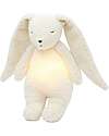 Moonie Coniglietto con Lucina da Notte e Rumori Rosa - Polare - Certificato GOTS e Oeko-Tex Peluche