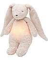 Moonie Coniglietto con Lucina da Notte e Rumori Rosa - Rosa - Certificato GOTS e Oeko-Tex
 Peluche