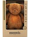 Moonie Peluche con Lucina da Notte e Rumori Rosa - Caramello - Certificato GOTS e Oeko-Tex Peluche