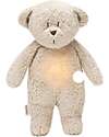 Moonie Peluche con Lucina da Notte e Rumori Rosa - Sabbia - Certificato GOTS e Oeko-Tex Peluche