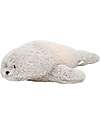 Moonie Peluche Foca 2.0 con Suoni Naturali, Musica Classica e Luce Regolabile - Grigio - Certificato GOTS e Oeko-Tex Peluche