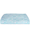 Motomo Set junior copripiumino e cuscino "Pastelli", Azzurro - 110x125 cm - Cotone bio Set Copripiumino