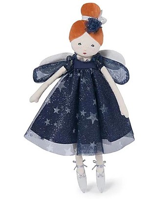 Moulin Roty Bambola Fatina Incantata - Blu - il Ètait une Fois - 45 cm Bambole
